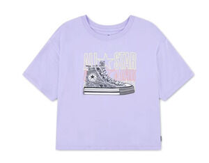 Girls Converse Chuck Taylor graphic sequin tee | size 10/12